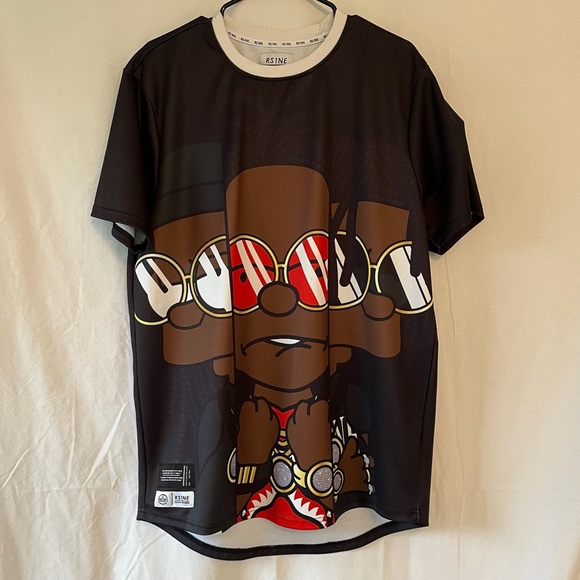 RS1NE Men’s Simpson Rappers Streetware Shirt. Size XL - Picture 2 of 9